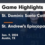 Basketball Game Recap: St. Andrew's Highlanders vs. St. Stephen's Episcopal Spartans