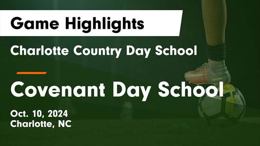 Soccer Recap: Covenant Day Beats Charlotte Country Day School fo