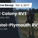 Football Game Preview: Cape Cod RVT vs. Old Colony RVT
