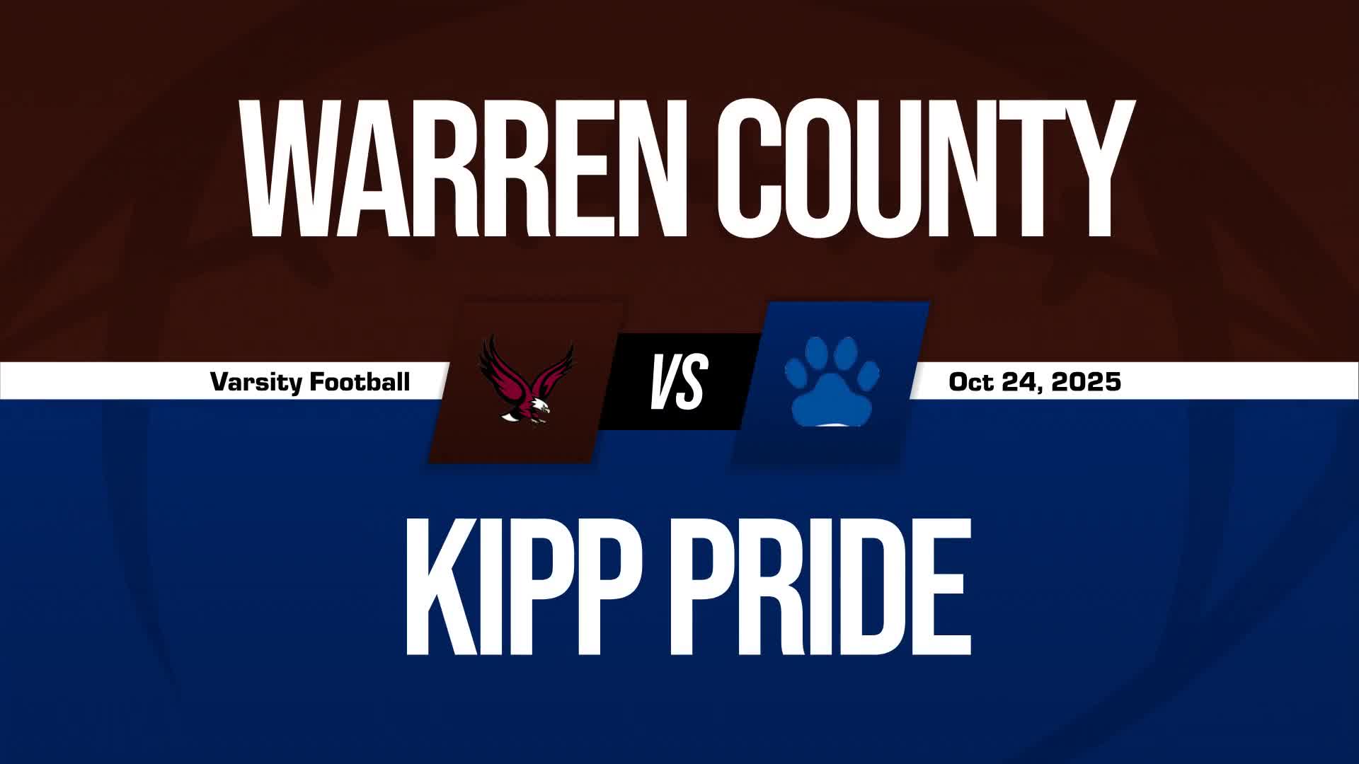 Football Recap: Warren County's  Win  on Friday Extends Winning Streak to Three