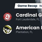 Football Game Recap: Cardinal Gibbons Chiefs vs. American Heritage Patriots