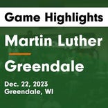 Basketball Game Recap: Martin Luther Spartans vs. Greendale Panthers