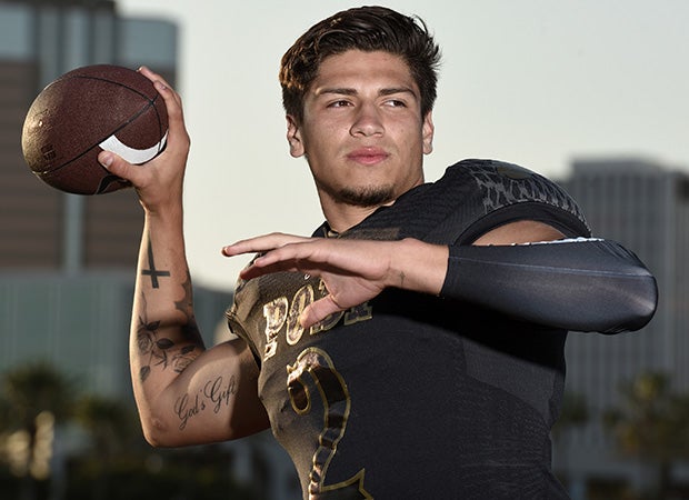 Quarterback Matt Corral