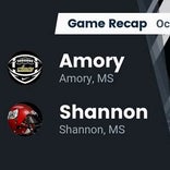 Football Game Recap: Shannon Red Raiders vs. Amory Panthers