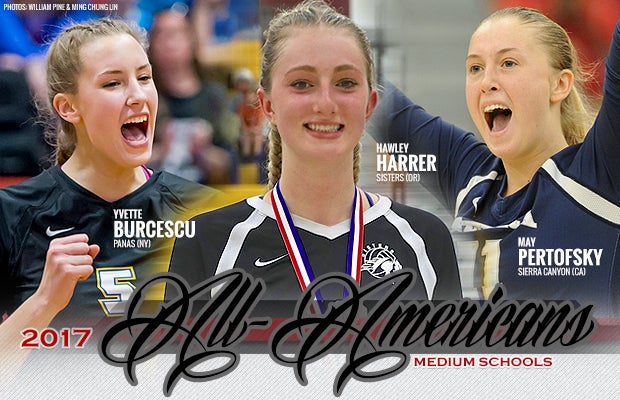 Medium Schools All-American volleyball