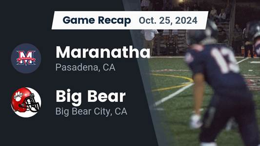 Football Game Preview: Maranatha Minutemen vs. Whittier Christian Heralds