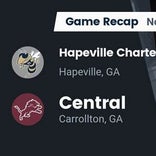 Football Game Recap: Central Lions vs. Hapeville Charter Hornets