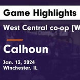 Basketball Game Preview: West Central co-op [Winchester-Bluffs] Cougars vs. Carrollton Hawks