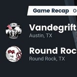 Cedar Ridge vs. Vandegrift