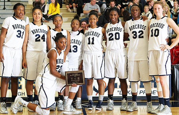 No. 17 Norcross knocked off previous No. 5 North Gwinnett to win the Georgia state title.