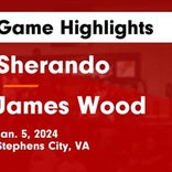 Basketball Recap: Dynamic duo of  Josie Russell and  Brooklynn Medina lead James Wood to victory