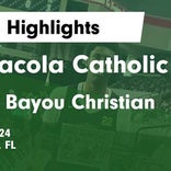 Pensacola Catholic piles up the points against Rocky Bayou Christian