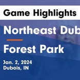 Basketball Game Recap: Forest Park Rangers vs. Northeast Dubois Jeeps