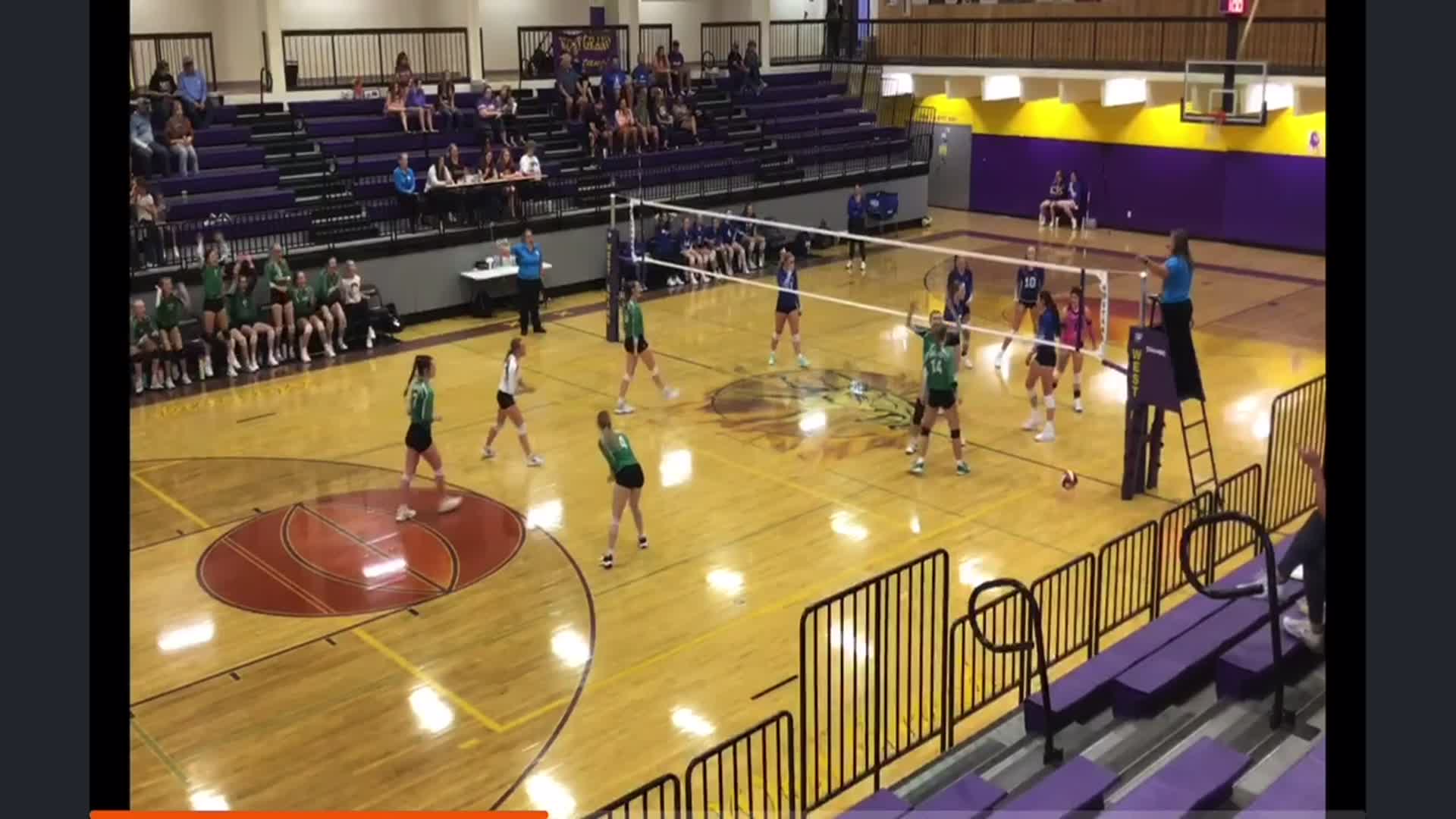 Volleyball Recap: Sanford Wins Going Away Against Center