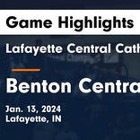 Benton Central piles up the points against Harrison