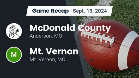 Football Recap: McDonald County Gets the Win