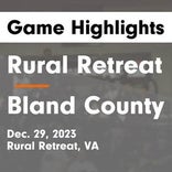 Bland County falls despite big games from  Tinley Worley and  Danielle Sanders