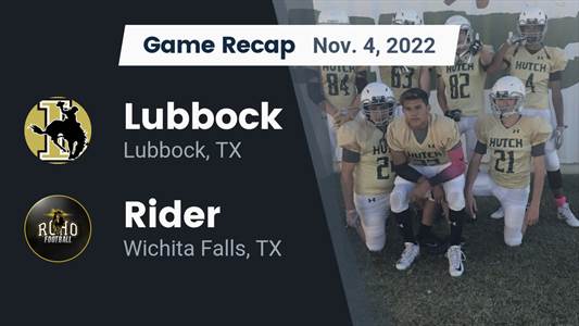Football Game Preview: Rider Raiders vs. Lubbock Westerners
