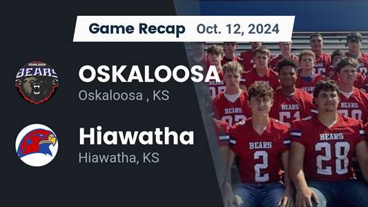Football Recap: Hiawatha Comes Up Short