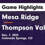 Mesa Ridge vs. Thompson Valley