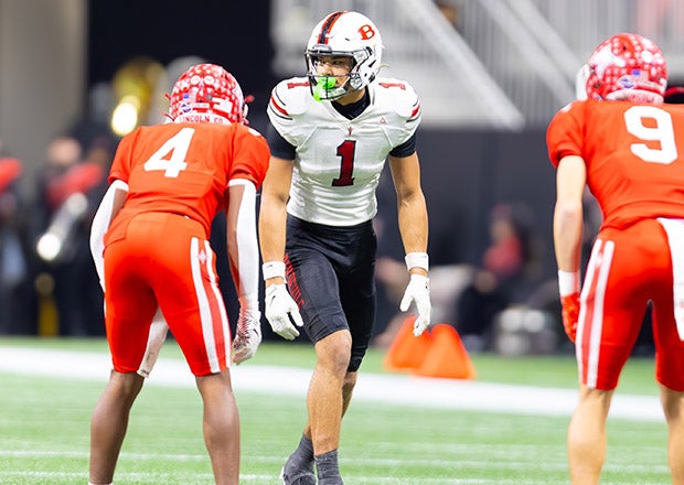 Kaiden Prothro always had the attention of opposing defenses this season for state champion Bowdon. (PHOTO: Corey Jones)