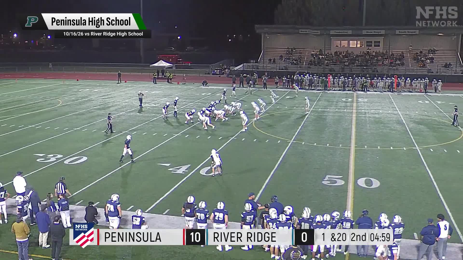 Football Recap: Peninsula's Five-Game Winning Streak Comes to an End ...