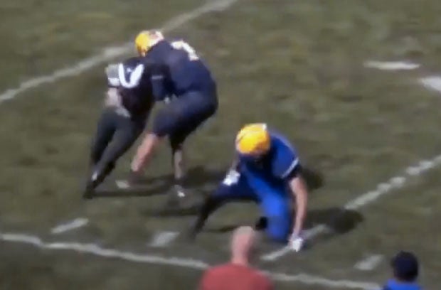 A muddy field or slew of would-be tacklers can't stop this gallant runner from making our Top 10 Plays of the Month in September.