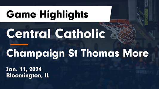 Basketball Game Preview: Bloomington Central Catholic Saints vs. Eureka ...