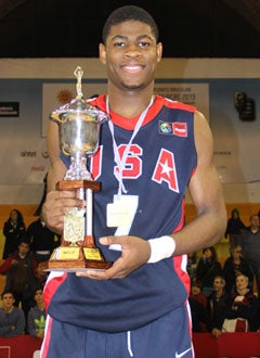 Malik Newman earned tournament MVP honors in Uruguay.