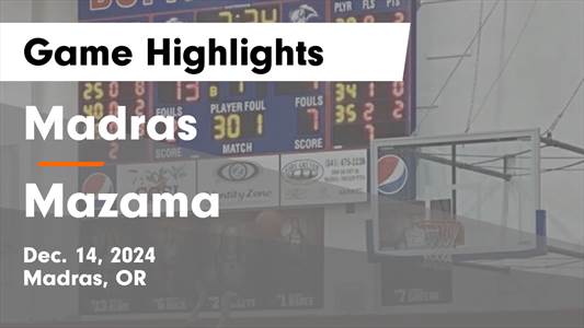 Basketball Recap: Mazama Gets the Win