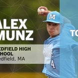 Baseball Recap: Medfield comes up short despite  Alex Munz's strong performance