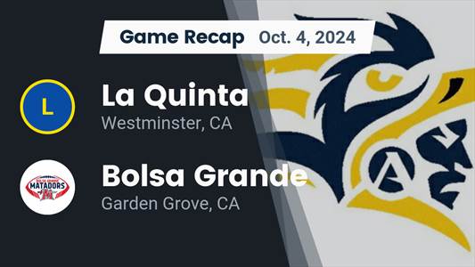 Football Game Preview: La Quinta Aztecs vs. Santiago Cavaliers