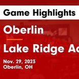 Lake Ridge Academy takes loss despite strong efforts from  Daniela Lopez and  Lillian Shmois