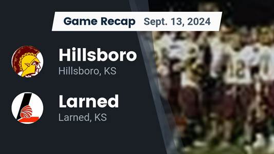 Football Game Recap: Larned Comes Up Short