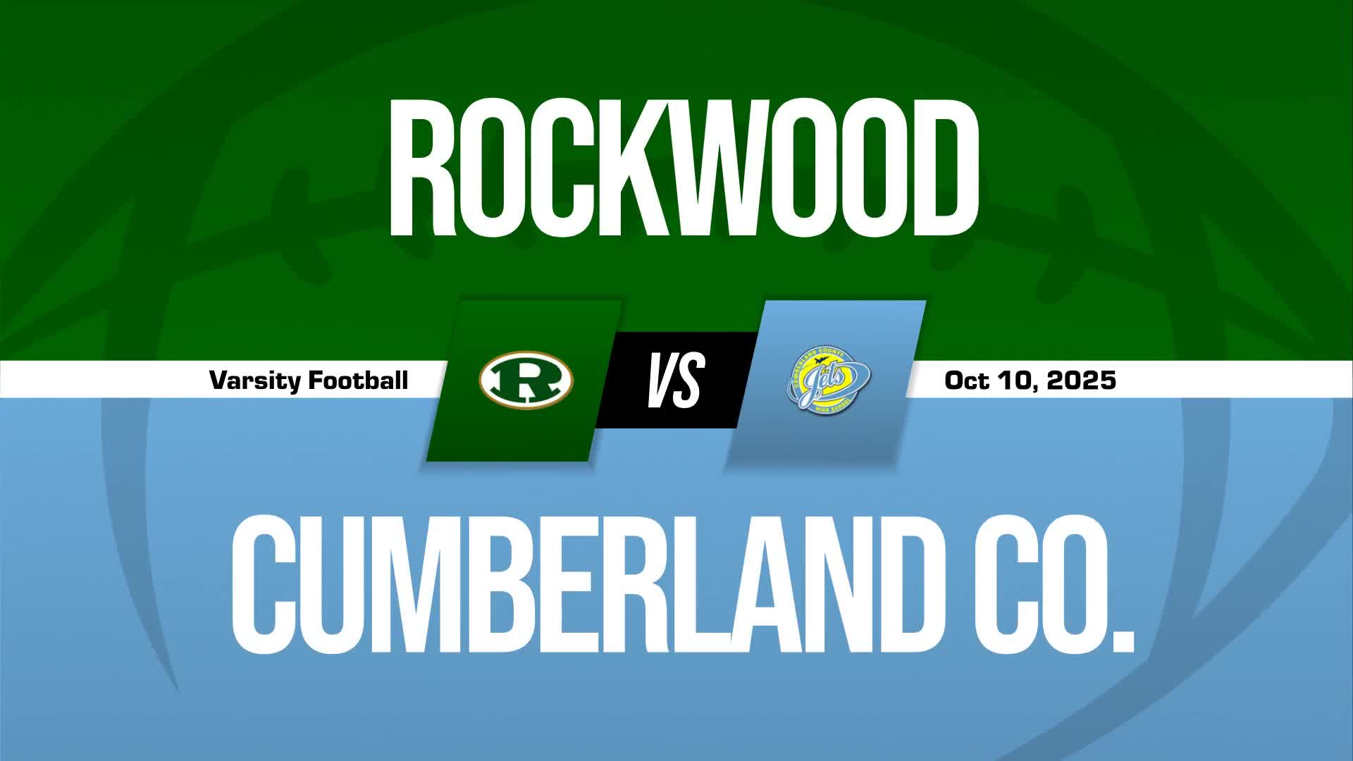 Football Recap: Rockwood's Rushing Attack Does It Again