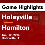 Basketball Recap: Hamilton piles up the points against Hackleburg