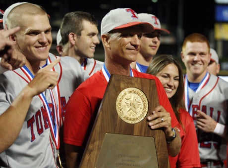 Tomball celebrated not only its first trip to the state tournament but its first state 4A championship following a 6-1 win over Moody at Dell Diamond on Friday. 
