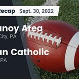 Football Game Preview: Mahanoy Area Golden Bears vs. Nativity BVM Green Wave