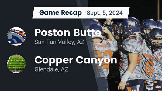 Football Recap: Copper Canyon Takes a Loss