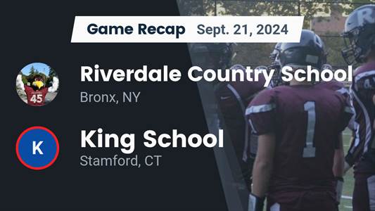 Football Recap: Riverdale Country Turns Things Around After  Roa