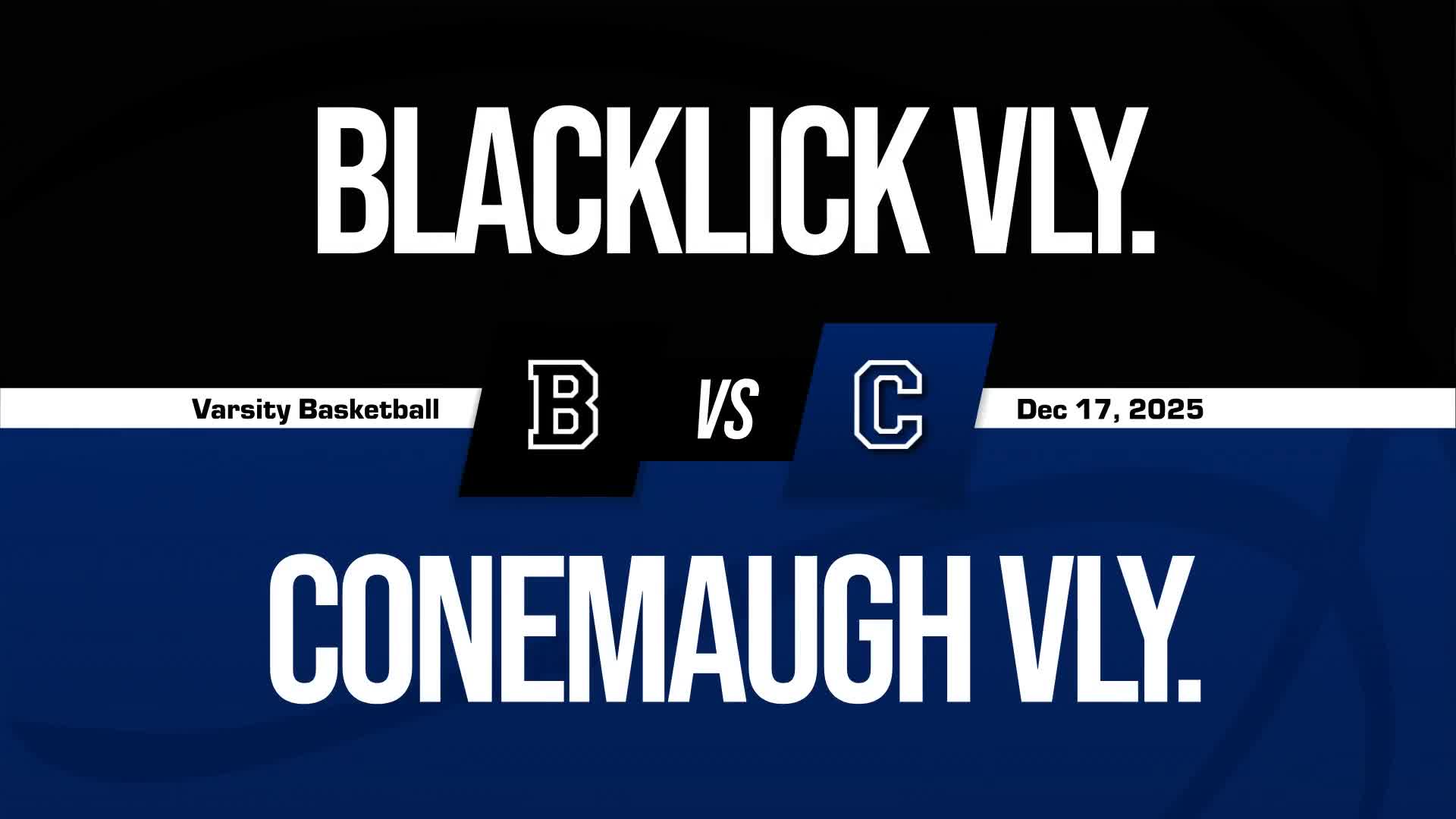 Basketball Recap: Blacklick Valley Drops Season-High Score on Conemaugh Valley + How To Watch