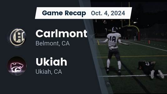 Football Recap: Ukiah Skates Past Montgomery with Ease