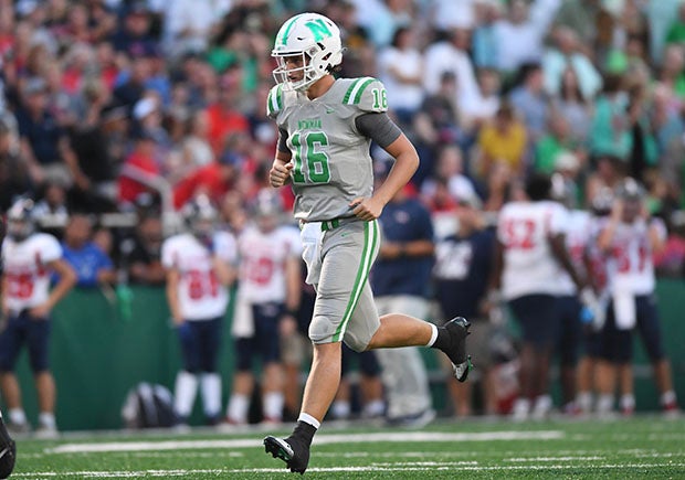 Arch Manning threw four TDs and ran for another as Newman beat Riverside Academy Friday.