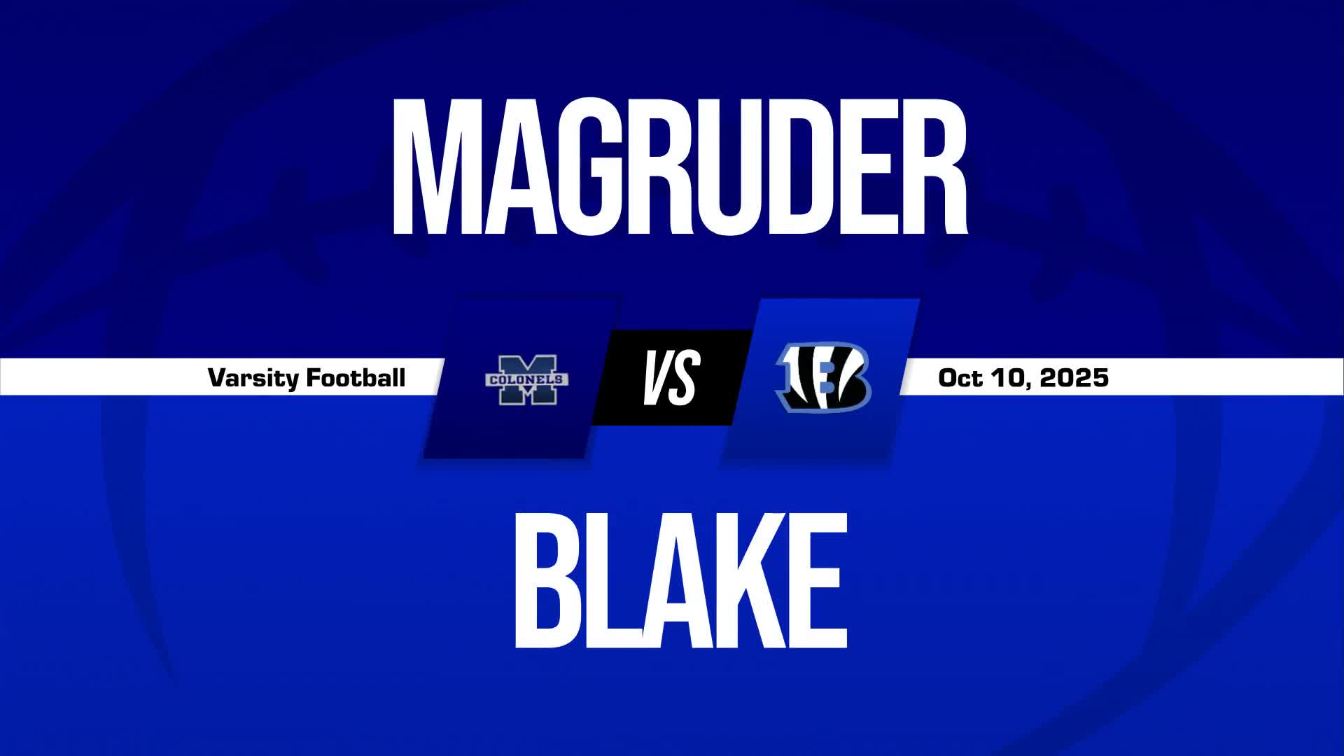 Football Recap: Junior Rodriguez's Big Game Can't Quite Lead Bla