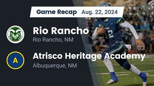 Football Recap: Rio Rancho Starts off Right with Win over Atrisc