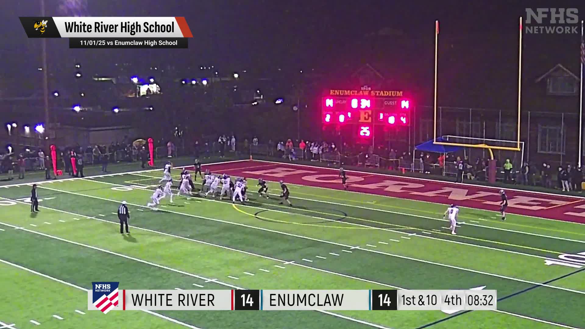 Football Recap: White River Extends Winning Streak to Ten + How To Watch