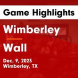 Basketball Game Recap: Wall Hawks vs. Wimberley Texans