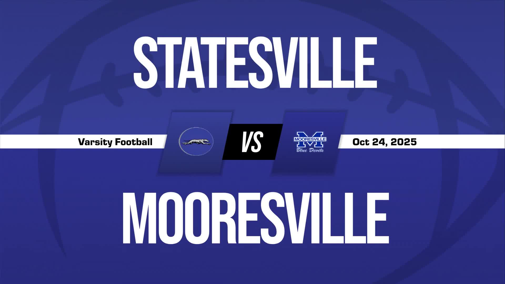 Football Game Preview: Statesville Greyhounds vs. North Iredell Raiders + How To Watch
