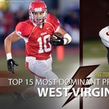 Top 15 most dominant WV football programs