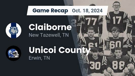 Football Recap: Unicoi County Skates Past Claiborne with Ease